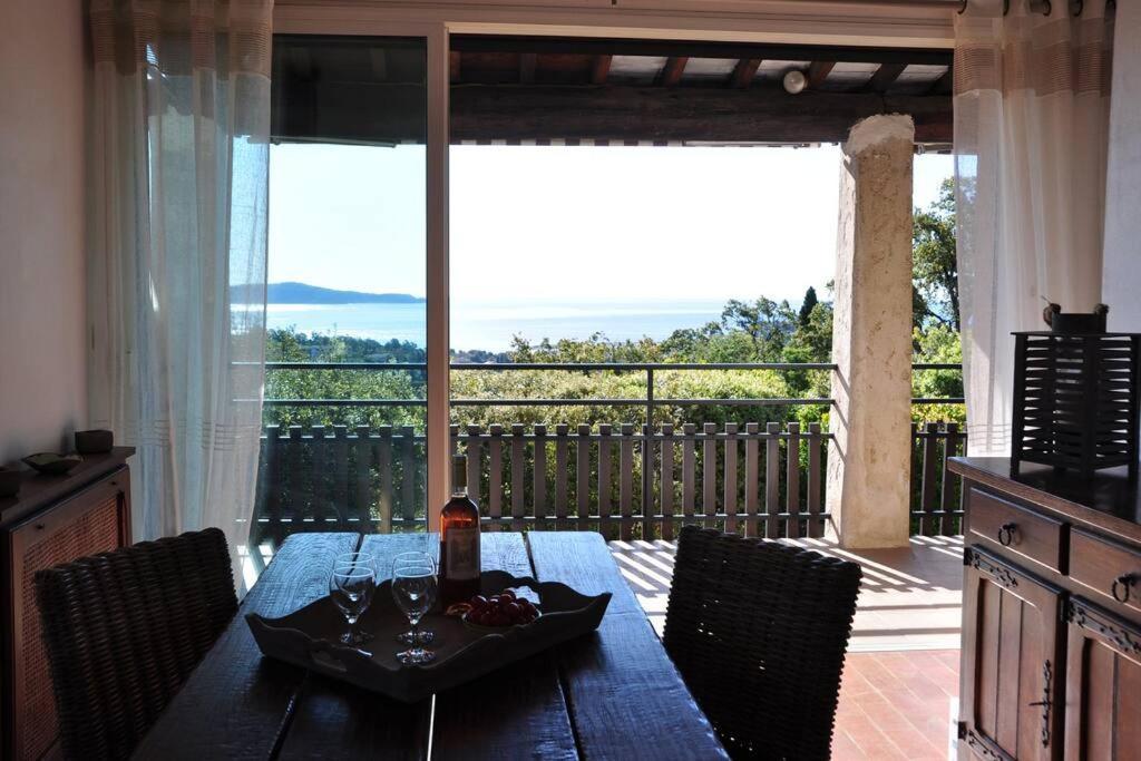 Villa Abeille : Douces Vacances D'Ete Avec Vue Mer Кавалер-сюр-Мер Экстерьер фото